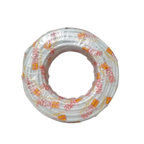 2 INTI x 2.5 MM x 50 M / KITANI NYM Tunggal Kabel Tembaga SNI Putih Roll