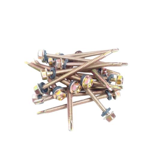 # 12 x 70 MM / VIPER Roofing Baut Sekrup Atap Baja Ringan Kuning Dus