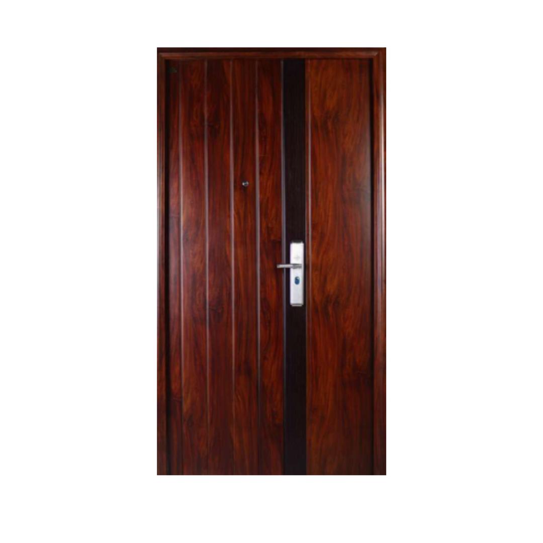 5 CM x 120 CM x 220 CM / FORTRESS PRIME 120.02 MOM & SON Pintu Baja Coklat Set