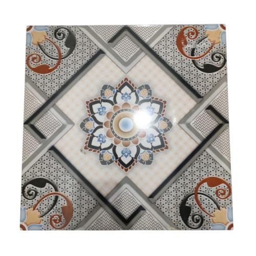 40 CM x 40 CM / ARWANA ZARAGOZA Keramik Lantai Rumah Glossy Grey Dus