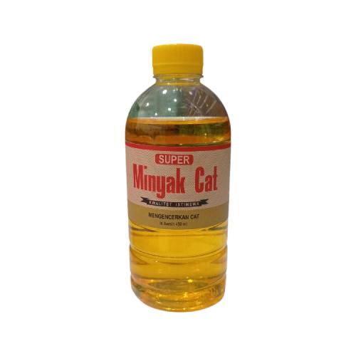 450 ML / BUNGA Minyak Cat Pengencer Campuran Cat Botol