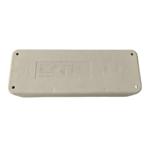 3 LUBANG / UTICON Stop Kontak Terminal Arde Tempel OB Outbow Cream