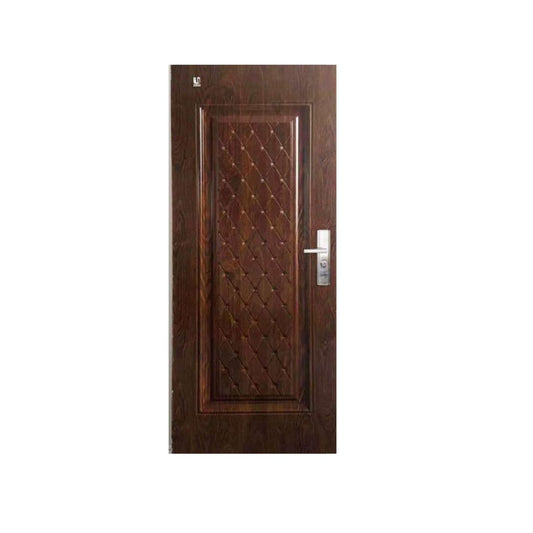4 CM x 90 CM x 210 CM / FORTRESS URBAN 90.05 SINGLE DOOR Pintu Baja Coklat Set