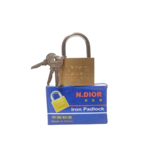 50 MM / N. DIOR Gembok Pintu Pagar Padlock Anti Maling Leher Pendek