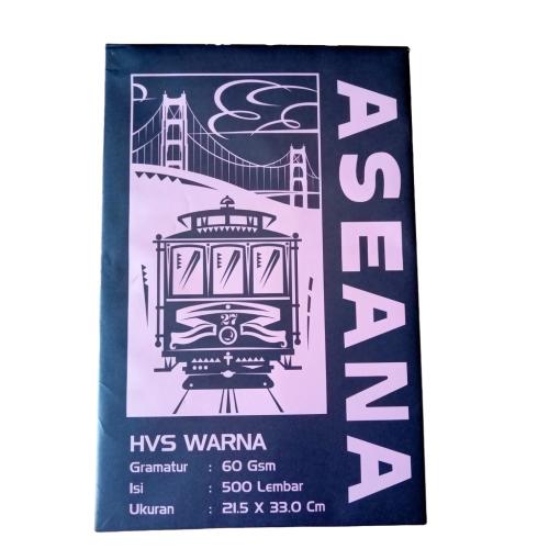 SIZE F4 / TM Kertas HVS Multipurpose Polos Pink Rim