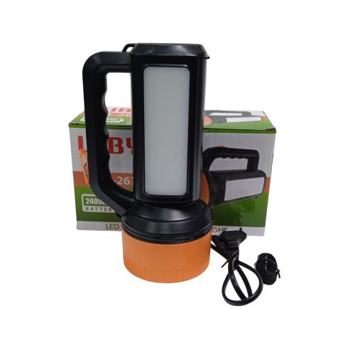 7 WATT + 1 WATT 24 SMD/ LUBY 2675 Senter LED Charge Kabel + Lampu Meja