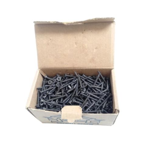 #6 X 1 1/2 IN / TIGER KING Sekrup Gypsum Screw Plafon Board GRC Hitam Dus