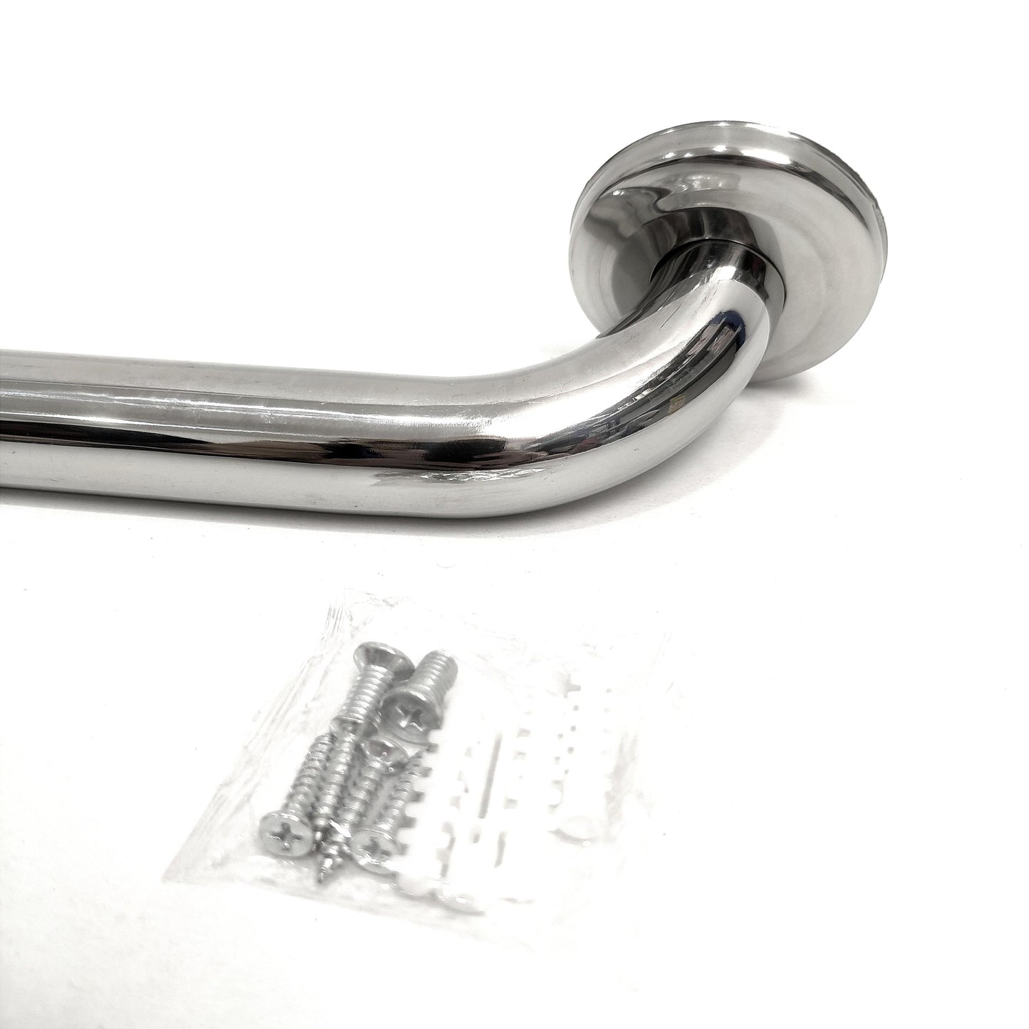 50 CM / ARMREST Pegangan Kamar Mandi Bathub Grab Bar Stainless Chrome