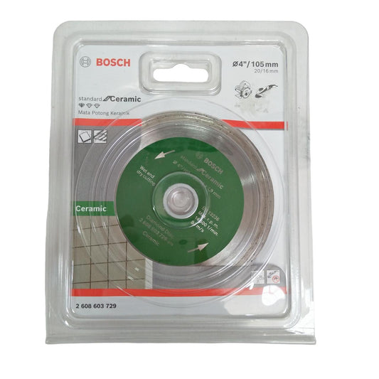 4 IN / BOSCH Wet Mata Gerinda Potong Keramik Diamond Cutting Wheel