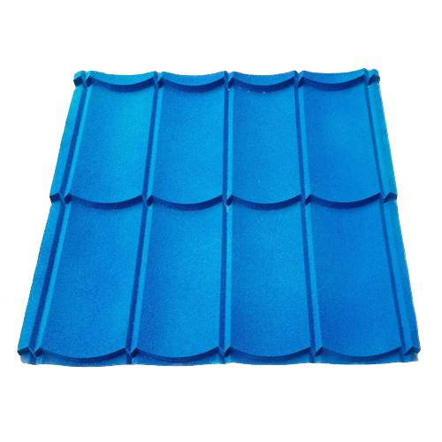 0.25 MM x 80 CM x 80 CM / TM Genteng Atap Metal Pasir Biru Lembar