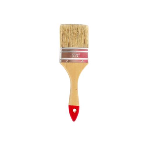 2 1/2 IN / WARNA AGUNG Kuas Cat Kayu Besi Air Acrylic Paint Brush