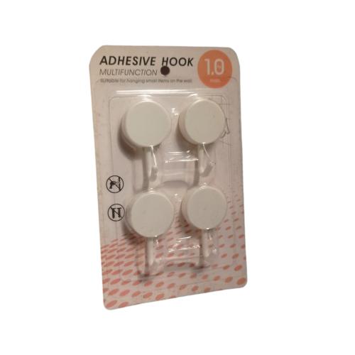 ADHESIVE HOOK Kapstok Cantel Gantungan Baju Dinding Mini Bahan Set