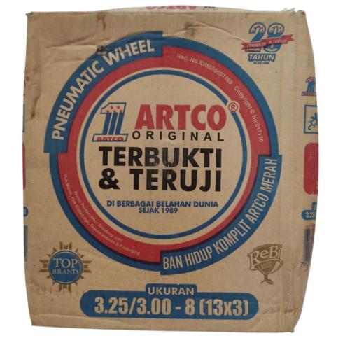 8 IN / ARTCO Roda Ban Hidup Gerobak Angkong Sorong Pasir Cor Set