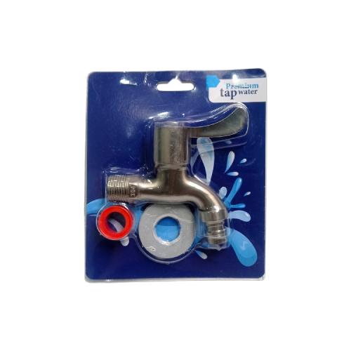 1/2 IN / PREMIUM KTT 6101 Kran Air Taman Kamar Mandi Mesin Cuci Stainless