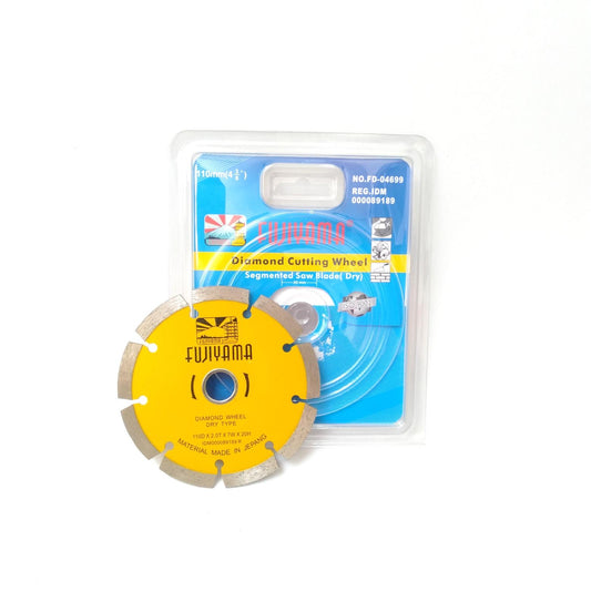 4 IN / FUJIYAMA Dry Mata Gerinda Potong Keramik Diamond Cutting Wheel