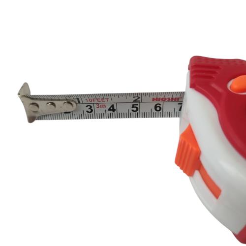 3 M / HIOSHI MERAH PUTIH Meteran Alat Ukur Tukang Bangunan Measuring Tape
