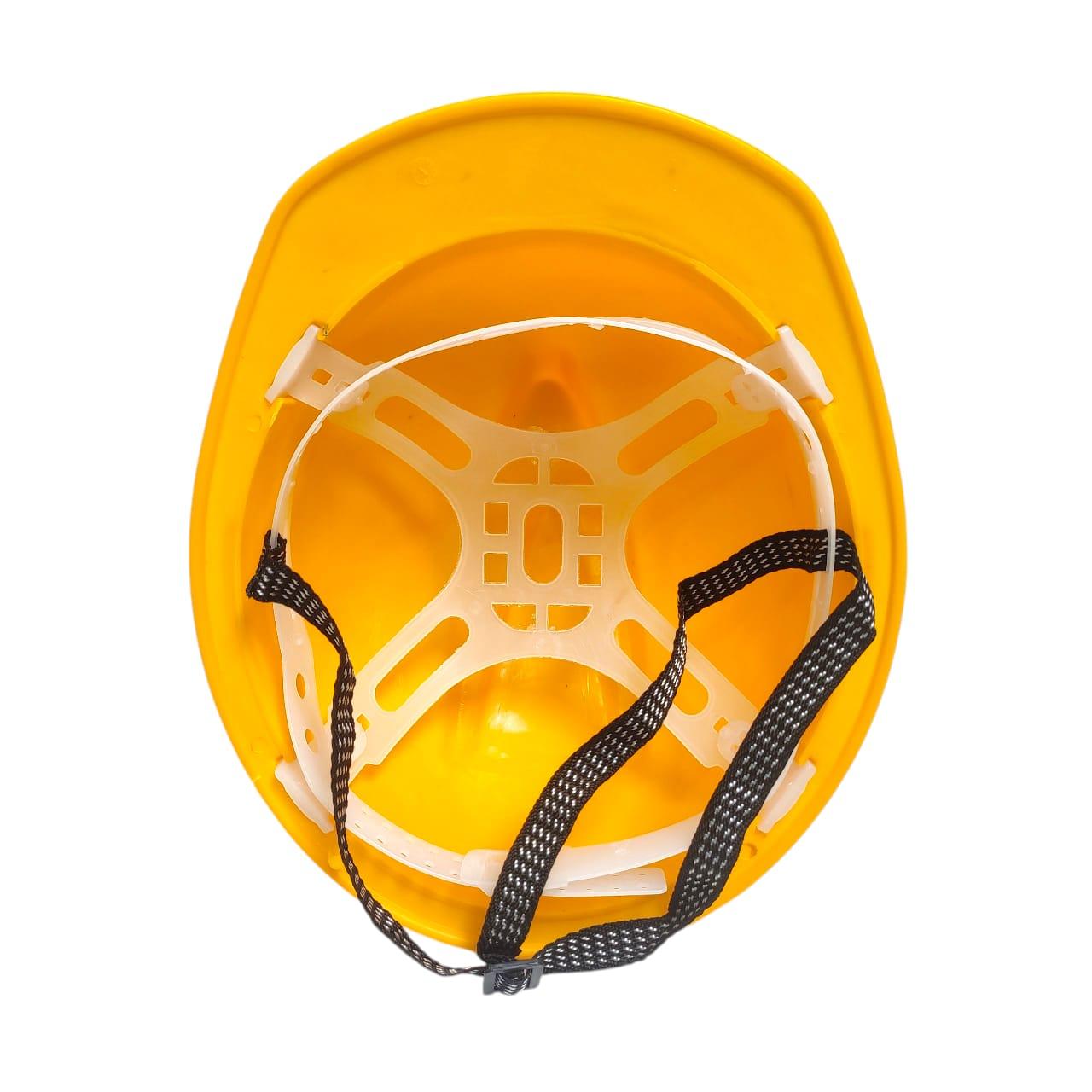 HARMIT Helm Proyek Tukang Safety Pelindung Keselamatan Kepala Kuning