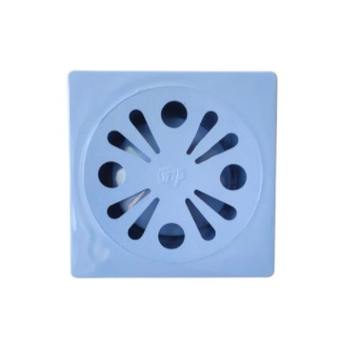 4 IN / GMP Saringan Got Leher Pendek Floor Drain PVC Biru