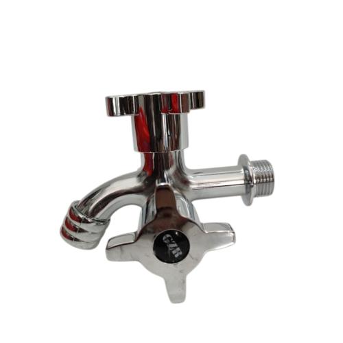 1/2 IN / GZR KRAN Kran Air Cabang Double Shower Mesin Cuci Stainless