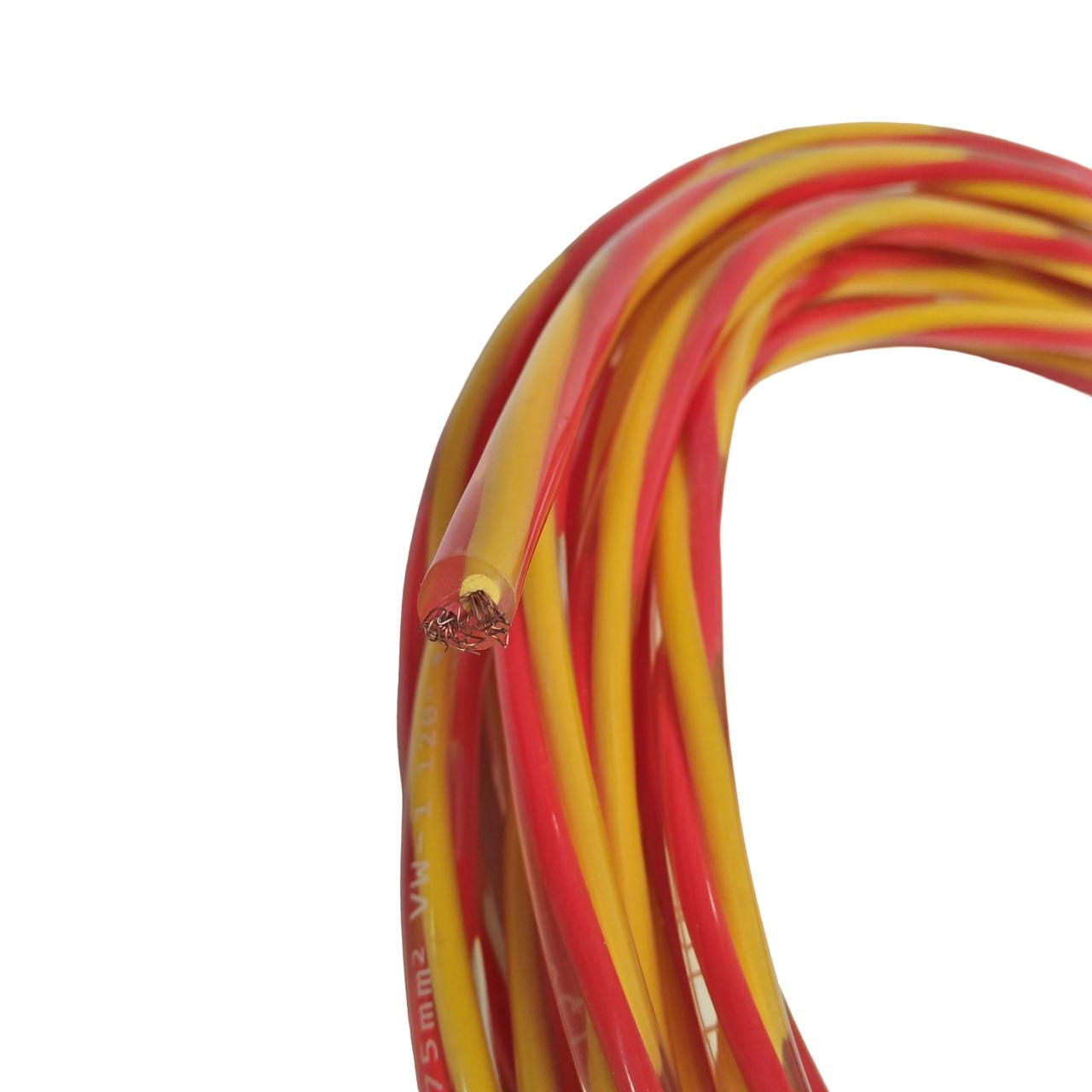 2 INTI x 30 / TM Serabut Kabel Audio Tembaga SNI Kuning Meter