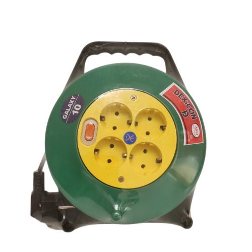 10 M / DEXICON GALAXY Kabel Roll Stop Kontak Colokan Full Tembaga SNI