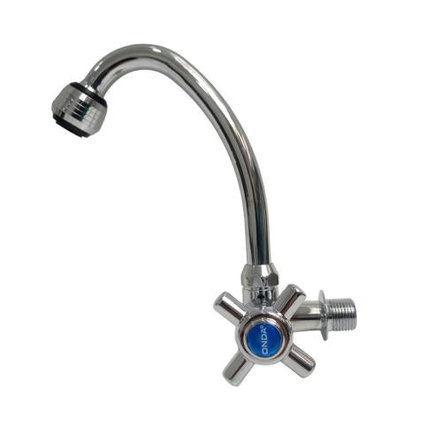 1/2 IN / ONDA V 632 Kran Angsa Sink Bak Cuci Piring Tembok Stainless