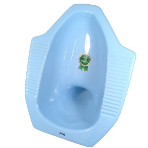 50 CM x 42 CM x 25 CM / DUTY Kloset Jongkok Toilet Biru Muda Keramik