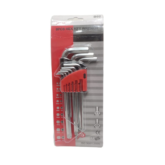 1.5MM-10MM / SOLIGEN Kunci L Hexagon Bintang Wrench Screw Panjang Set