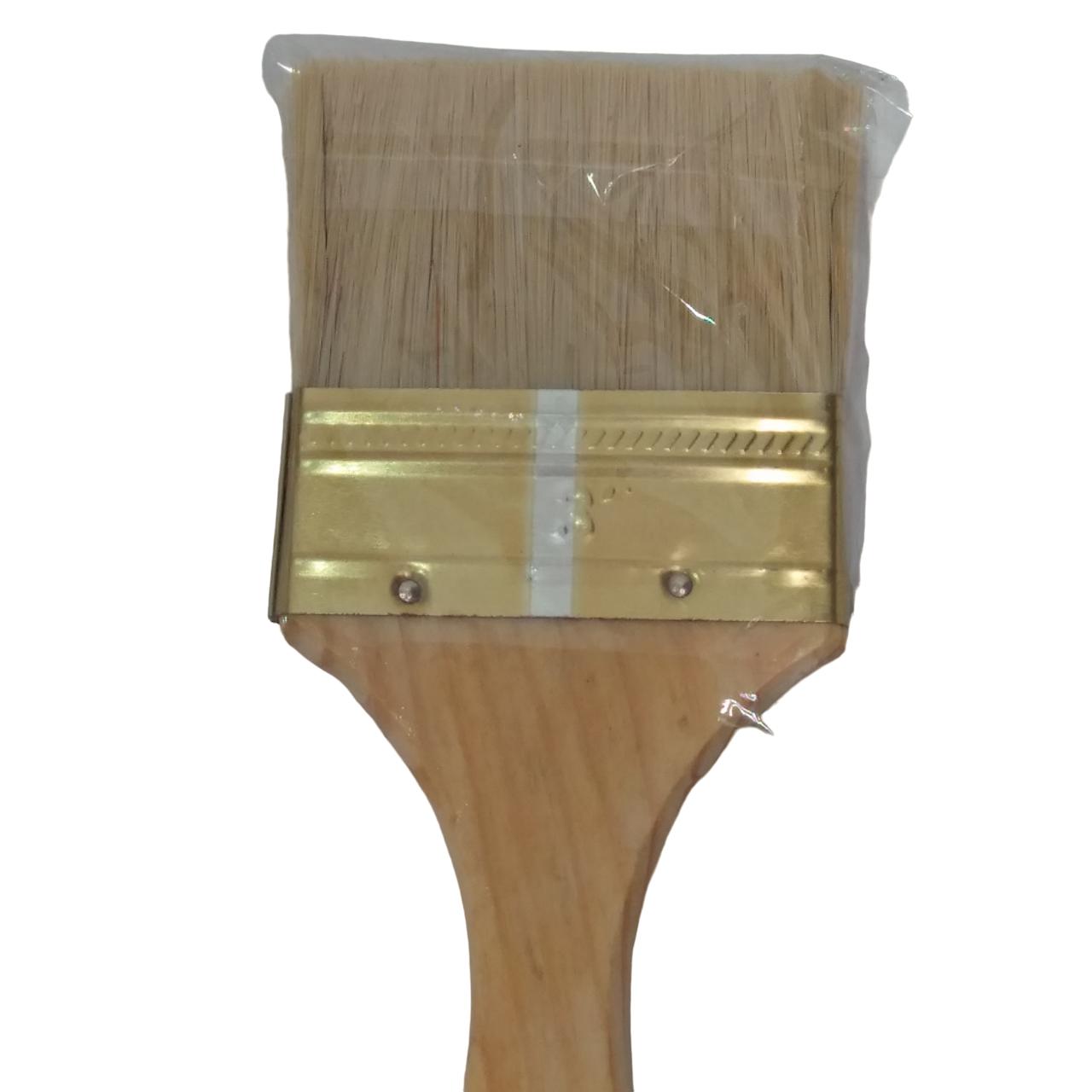 3 IN / STAYVIC Kuas Cat Tembok Kayu Besi Air Acyrlic Paint Brush