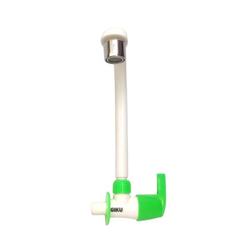 1/2 IN / GIKU Kran Angsa Sink Bak Cuci Piring Tembok Plastik PVC