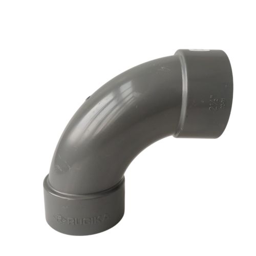 2 1/2 INCH / RUCIKA D-LL Elbow Knee Keni Large Radius Fitting Pipa PVC