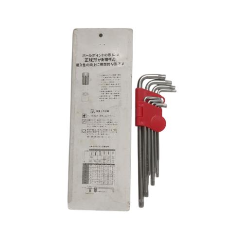 T 10 - T 50 / GLX Kunci L Bintang Torx Key Panjang 9 Pcs Set