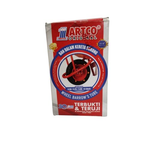 8 IN / ARTCO Roda Ban Hidup Gerobak Angkong Sorong Pasir Cor Set