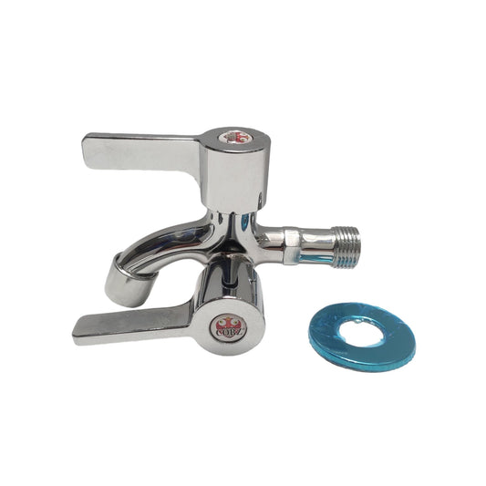 1/2 IN /COBZCBADA01 Kran Air Cabang Double Shower Mesin Cuci Stainless