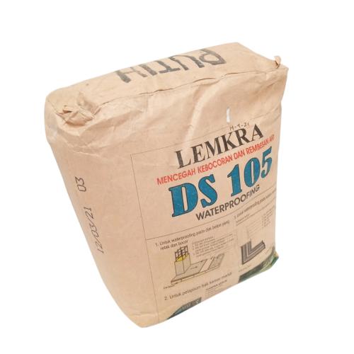 5KG / LEMKRA DS105 Semen Waterproofing Pelapis Anti Bocor Putih Sak