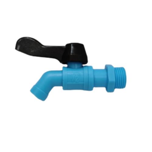 1/2 IN / DOLPHIN Kran Air Tembok Taman Kamar Mandi Plastik PVC