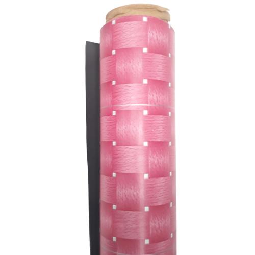 120 CM / TM Karpet Perlak Lantai Meja Vinyl PVC Pink Meter