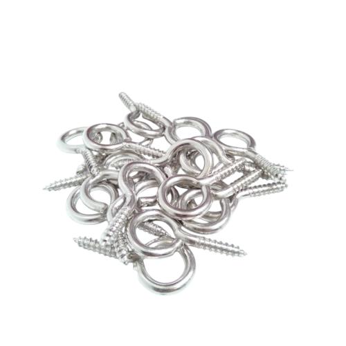 NO 10 / TM Sekrup Hak Tutup Cantel Kandang Burung Figura Silver Biji