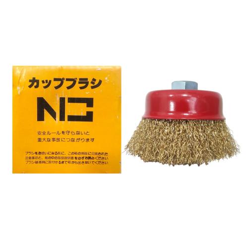 3 IN / KING ELGLADIO Sikat Kawat Bengkok Kuningan Pembersih Karat Kerak