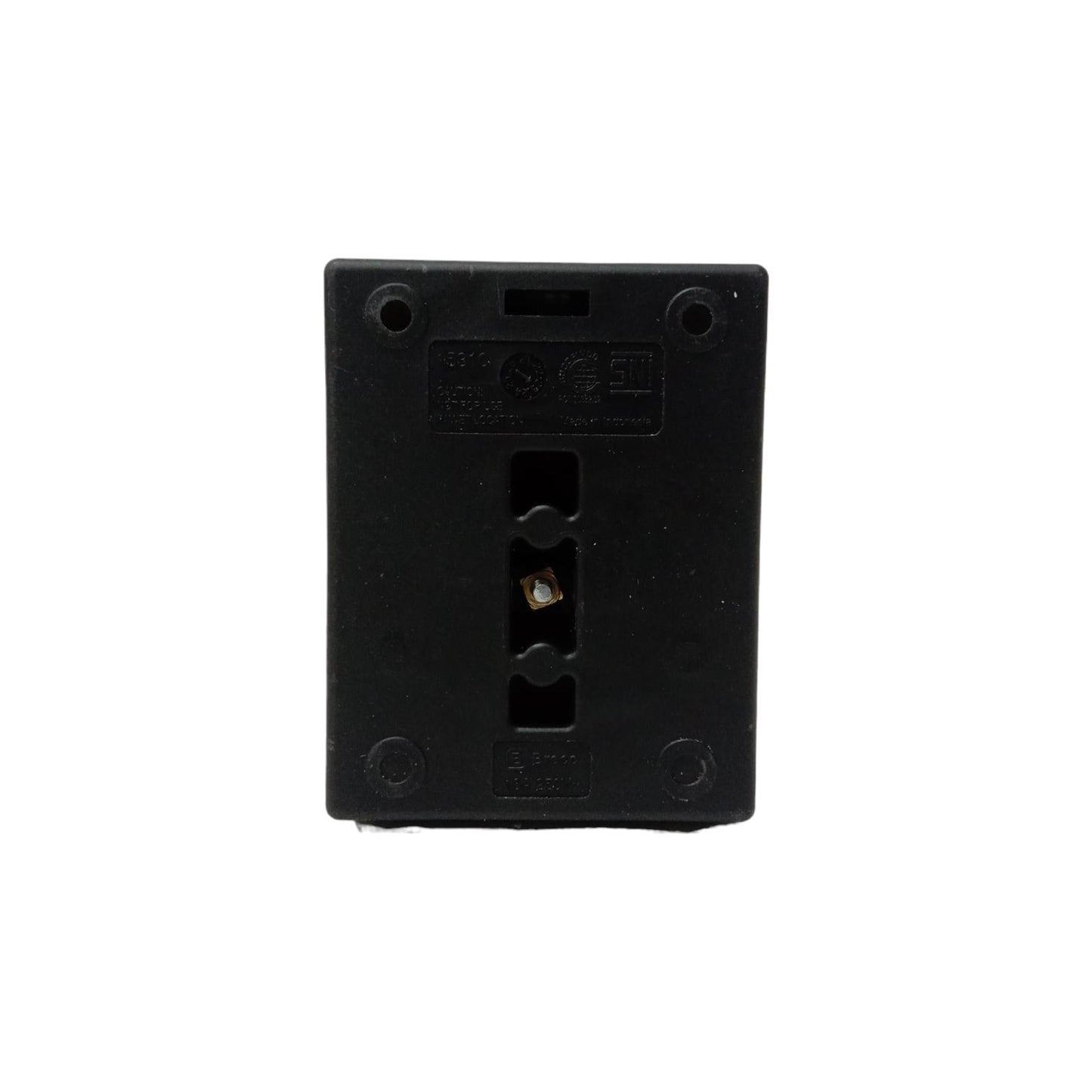 1 LUBANG / BROCO Stop Kontak Terminal Arde Tempel OB Outbow Warna