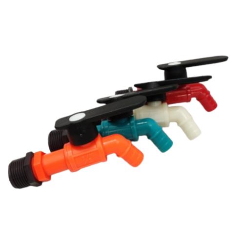 1/2 IN / MDN Kran Air Tembok Taman Kamar Mandi Plastik PVC