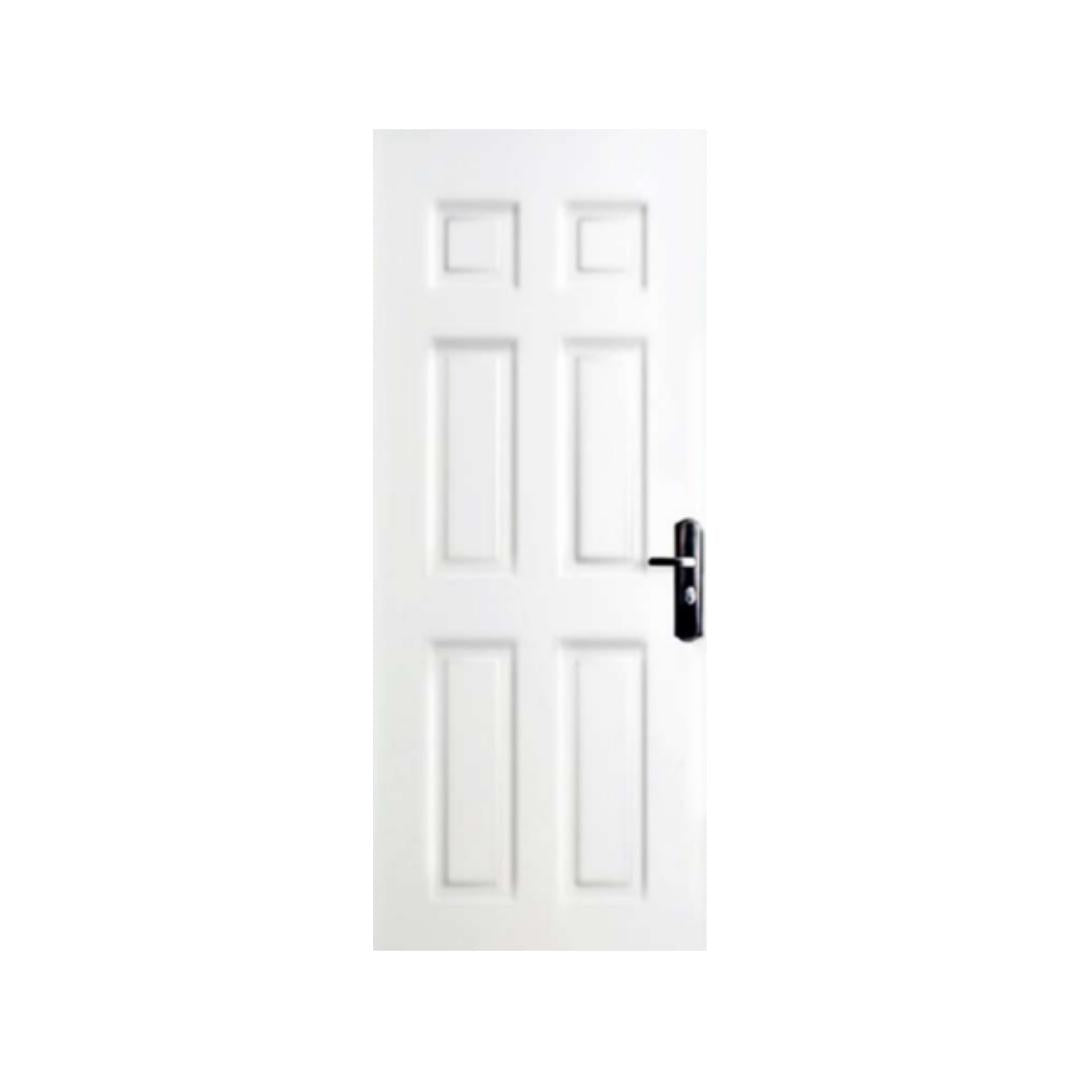 4 CM x 80 CM x 200 CM / FORTRESS METAL 80.01 SINGLE DOOR Pintu Baja White Set