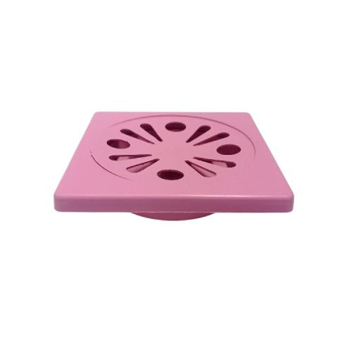 4 IN / GMP 4 IN / GMP Saringan Got Leher Pendek Floor Drain PVC Pink