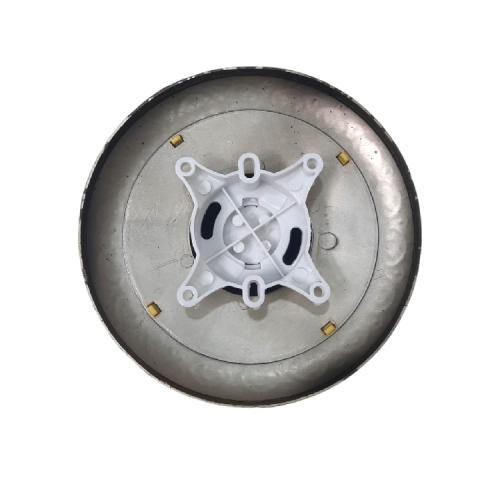 TRM 1828 Fitting Tempat Lampu Plafon Atap Tempel Motif Besar Gold