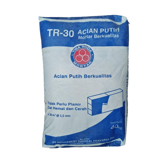 40 KG / TIGA RODA TR - 30 Semen Instant Acian Lantai Sak