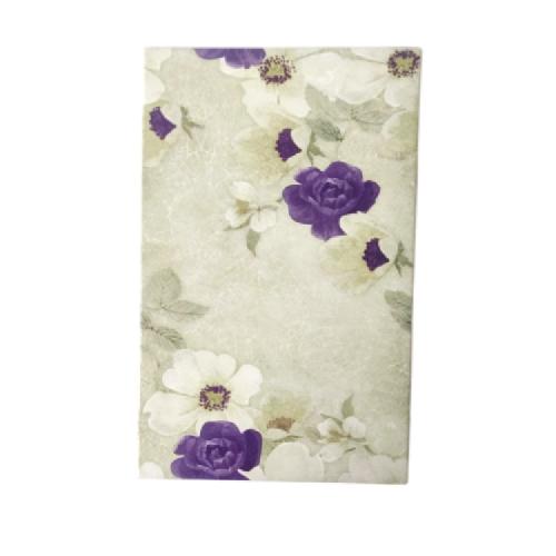 25 CM x 40 CM / UNO FLORITA Keramik Dinding Kamar Mandi Glossy Violet Dus