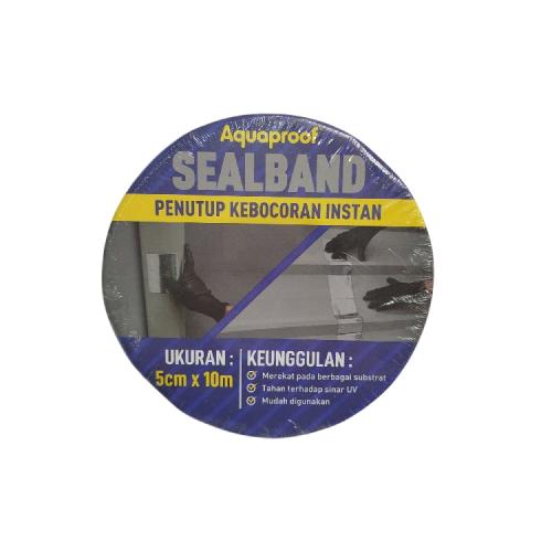 50 MM X 10 M / SEALBAND Tambal Seng Aluminium Flinkote Anti Bocor Roll