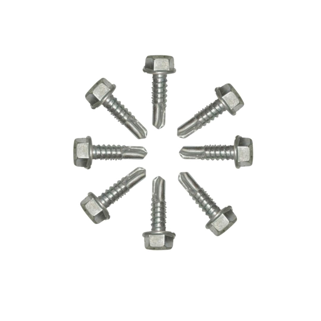 20 MM / TM Roofing Baut Sekrup Atap Baja Ringan Putih Biji