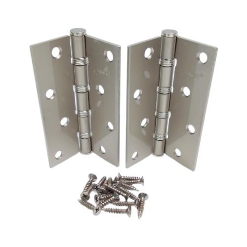 4 IN / GOMEO Engsel Kupu-Kupu Pintu Jendela Hinge Stainless Set