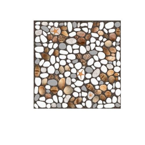 40 CM x 40 CM / ARWANA CARRIBEAN Keramik Lantai Teras Garasi Matte Brown Dus